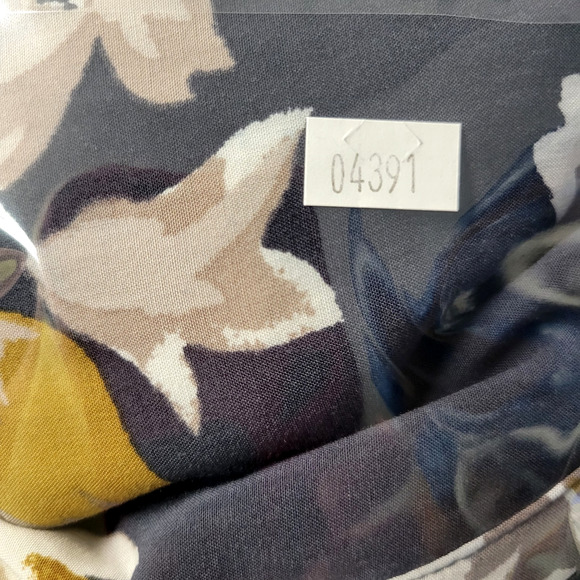 Old Navy Romper Shorts Womens Small Floral Long Sleeve Drawstring Waist Pockets - Picture 16 of 16